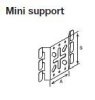 Mini Support GS pour luminaires, botes ou appareils sur Rejiband par 10 pices