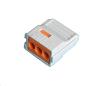 Connecteur automatique Orange 3 entrées 1,5 à 2,5 mm² - sachet de 10