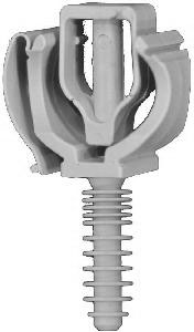 Collier-cheville CLIPEO® 16 mm pour la pose des tubes IRL - Seau de 100
